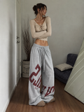 Oversized Graffiti Baggy Pants