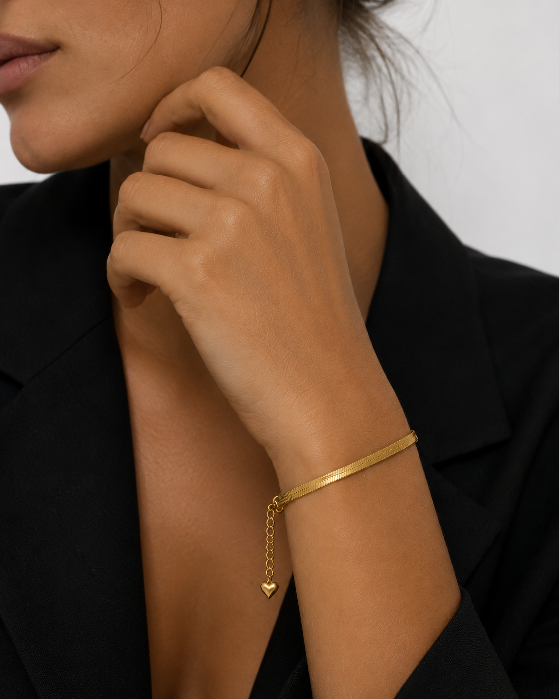 Pulseira Golden Herringbone