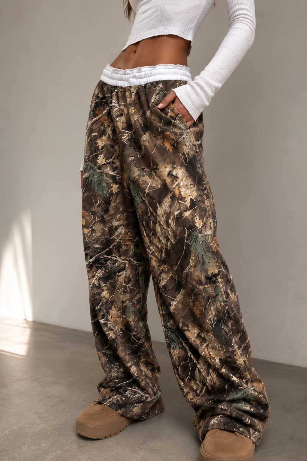 Shine Camo Baggy
